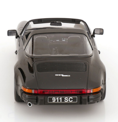 Porsche 911 SC Targa 1983 schwarz Modellauto 1:18 KK Scale