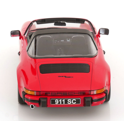 Porsche 911 SC Targa 1983 rot Modellauto 1:18 KK Scale