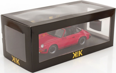 Porsche 911 SC Targa 1983 rot Modellauto 1:18 KK Scale