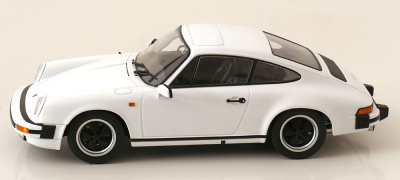 Porsche 911 Carrera Coupe 1983 weiß Modellauto 1:18 KK Scale
