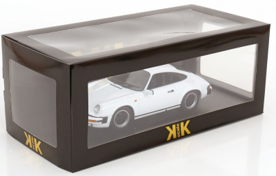 Porsche 911 Carrera Coupe 1983 weiß Modellauto 1:18 KK Scale