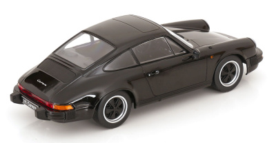 Porsche 911 Carrera Coupe 1983 schwarz Modellauto 1:18 KK...
