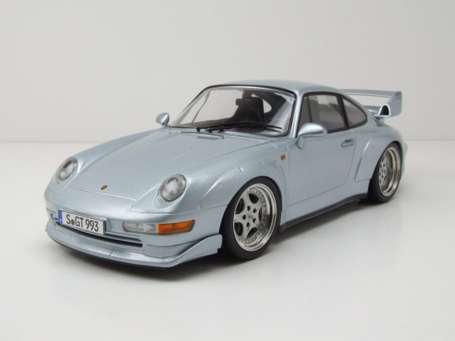 Porsche 911 (993) GT2 Speedline Felgen 1996 silber Modellauto 1:18 KK Scale