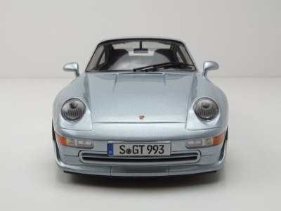 Porsche 911 (993) GT2 Speedline Felgen 1996 silber Modellauto 1:18 KK Scale