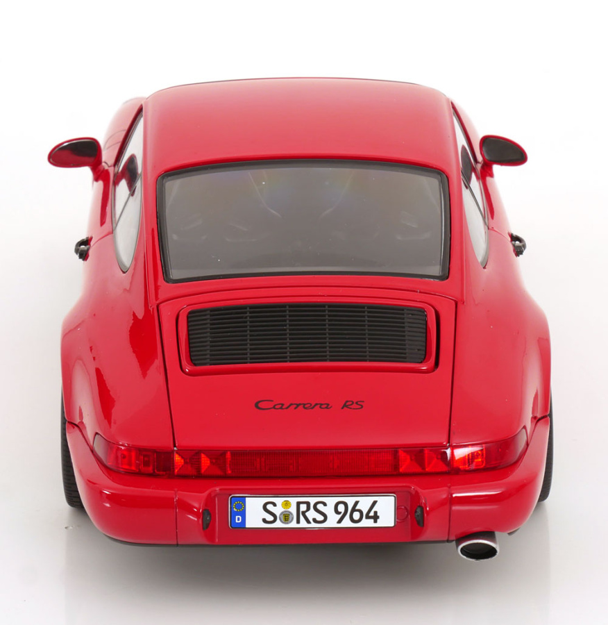 Modellauto Porsche 911 (964) RS Speedline Felgen 1992 rot 1:12 KK