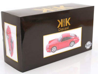 Porsche 911 (964) RS Speedline Felgen 1992 rot Modellauto 1:12 KK Scale
