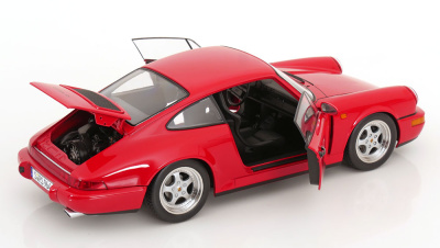 Porsche 911 (964) RS Speedline Felgen 1992 rot Modellauto 1:12 KK Scale