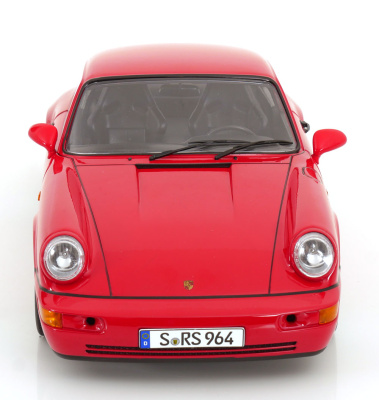 Porsche 911 (964) RS Speedline Felgen 1992 rot Modellauto 1:12 KK Scale