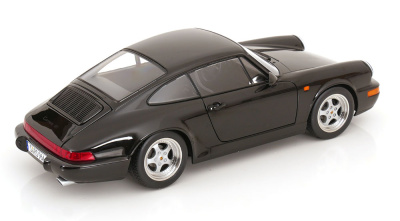 Porsche 911 (964) RS Speedline Felgen 1992 schwarz Modellauto 1:12 KK Scale