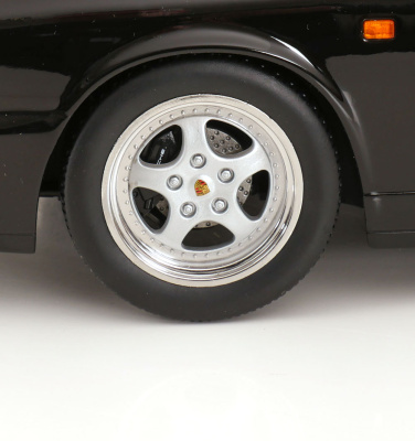 Porsche 911 (964) RS Speedline Felgen 1992 schwarz Modellauto 1:12 KK Scale