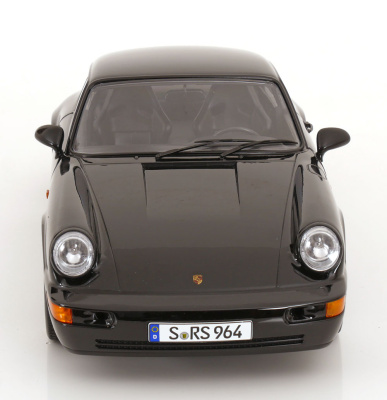 Porsche 911 (964) RS Speedline Felgen 1992 schwarz Modellauto 1:12 KK Scale