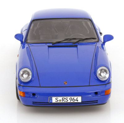 Porsche 911 (964) RS Speedline Felgen 1992 blau Modellauto 1:12 KK Scale