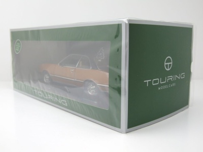 Opel Commodore B GS/E Coupe 1975 braun metallic Modellauto 1:18 Touring Modelcars