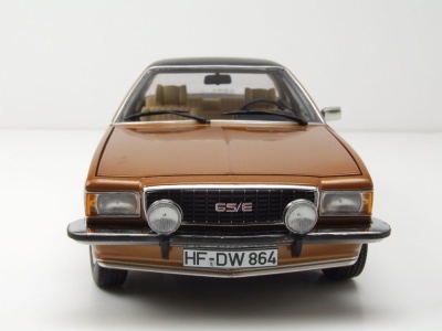 Opel Commodore B GS/E Coupe 1975 braun metallic Modellauto 1:18 Touring Modelcars