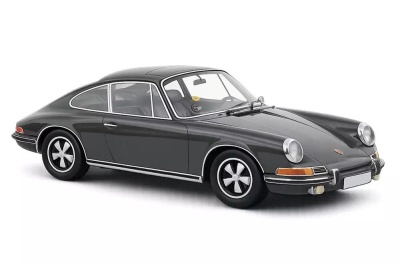 Porsche 911 S 1970 grau Modellauto 1:18 Norev