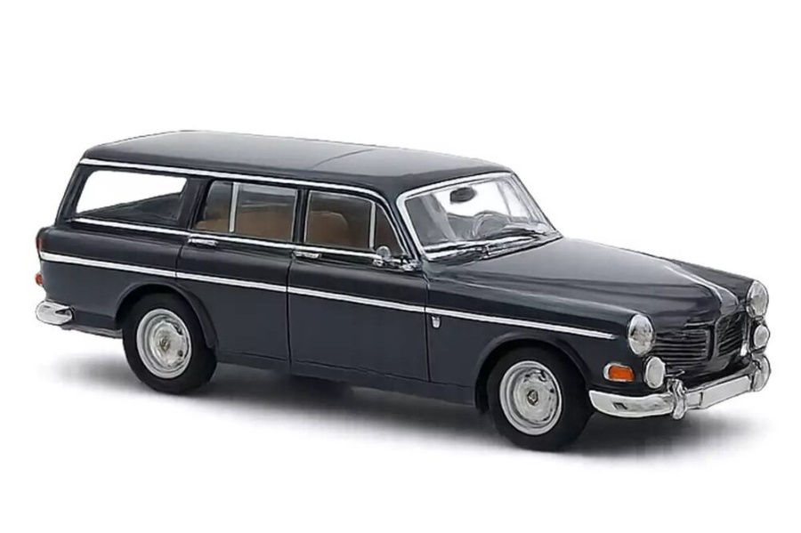 Volvo Amazon Break Kombi 1966 dunkelgrau Modellauto 1:18 Norev