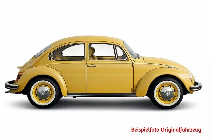 VW 1303 Käfer 1973 pastel gelb Modellauto 1:18 Norev
