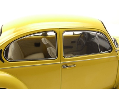 VW 1303 Käfer 1973 pastel gelb Modellauto 1:18 Norev