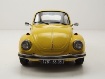 VW 1303 Käfer 1973 pastel gelb Modellauto 1:18 Norev
