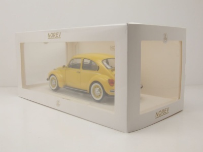 VW 1303 Käfer 1973 pastel gelb Modellauto 1:18 Norev