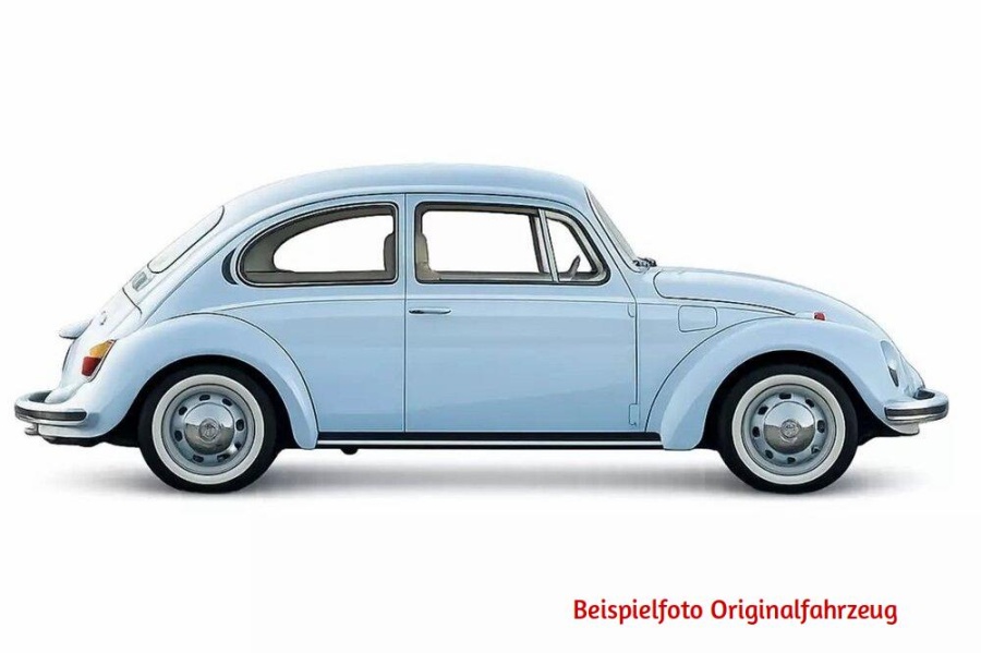 VW 1303 Käfer 1973 pastel blau Modellauto 1:18 Norev