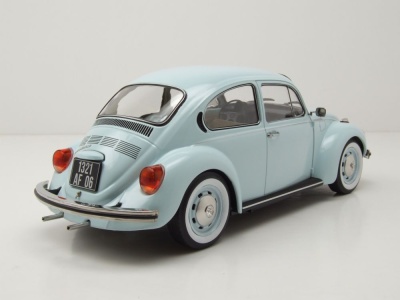 VW 1303 Käfer 1973 pastel blau Modellauto 1:18 Norev