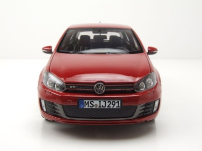 VW Golf 6 GTI 2009 rot Modellauto 1:18 Norev