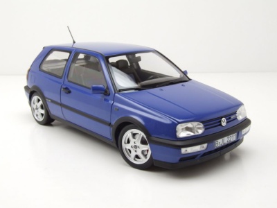 VW Golf 3 GTI Colour Concept 1994 jazz blau Modellauto 1:18 Norev