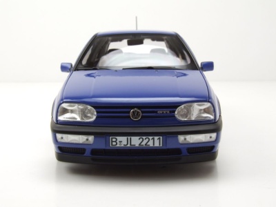 VW Golf 3 GTI Colour Concept 1994 jazz blau Modellauto 1:18 Norev