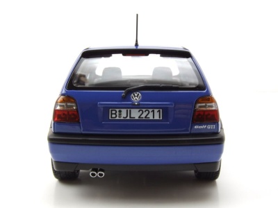 VW Golf 3 GTI Colour Concept 1994 jazz blau Modellauto 1:18 Norev