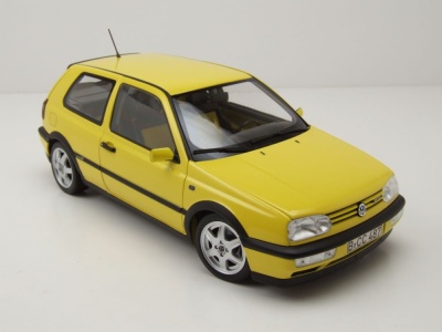 VW Golf 3 GTI Colour Concept 1994 gelb Modellauto 1:18 Norev