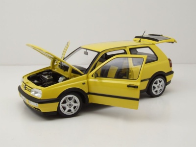 VW Golf 3 GTI Colour Concept 1994 gelb Modellauto 1:18 Norev