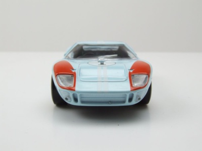 Ford GT40 #1 1966 hellblau Modellauto 1:43 Norev