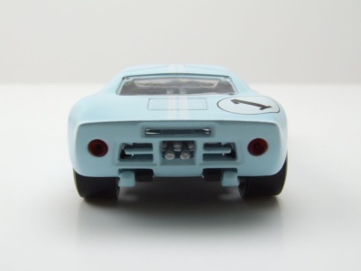 Ford GT40 #1 1966 hellblau Modellauto 1:43 Norev