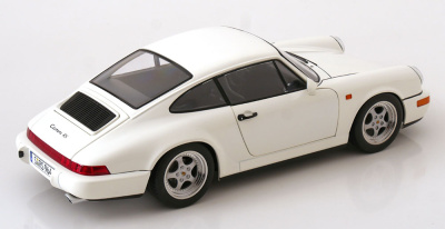 Porsche 911 (964) RS Speedline Felgen 1992 weiß Modellauto 1:12 KK Scale