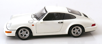 Porsche 911 (964) RS Speedline Felgen 1992 weiß Modellauto 1:12 KK Scale