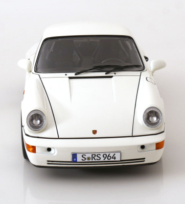 Porsche 911 (964) RS Speedline Felgen 1992 weiß Modellauto 1:12 KK Scale