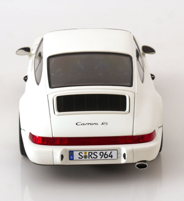 Porsche 911 (964) RS Speedline Felgen 1992 weiß Modellauto 1:12 KK Scale