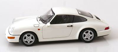 Porsche 911 (964) RS Cup Felgen 1992 weiß Modellauto 1:12 KK Scale