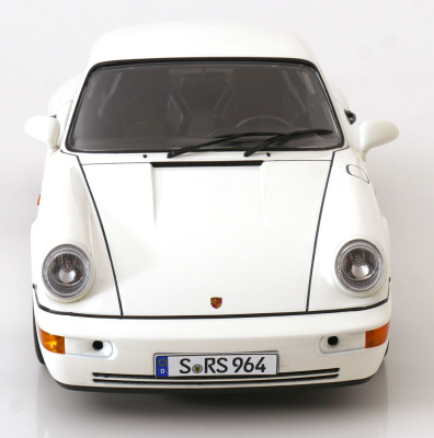 Porsche 911 (964) RS Cup Felgen 1992 weiß Modellauto 1:12 KK Scale