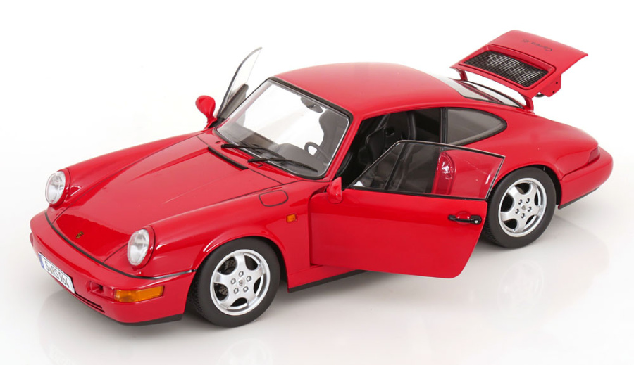 Modellauto Porsche 911 (964) RS Cup Felgen 1992 rot 1:12 KK Scale