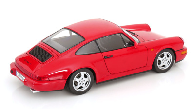 Porsche 911 (964) RS Cup Felgen 1992 rot Modellauto 1:12 KK Scale