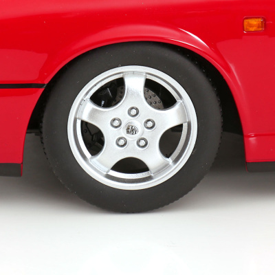 Porsche 911 (964) RS Cup Felgen 1992 rot Modellauto 1:12 KK Scale