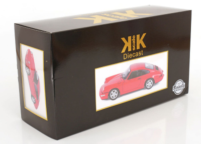Modellauto Porsche 911 (964) RS Cup Felgen 1992 rot 1:12 KK Scale