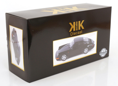 Porsche 911 (964) RS Cup Felgen 1992 schwarz Modellauto 1:12 KK Scale