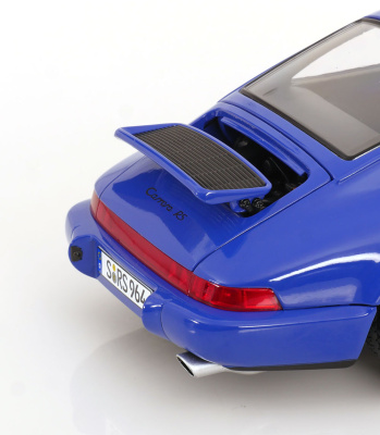 Porsche 911 (964) RS Cup Felgen 1992 blau Modellauto 1:12 KK Scale