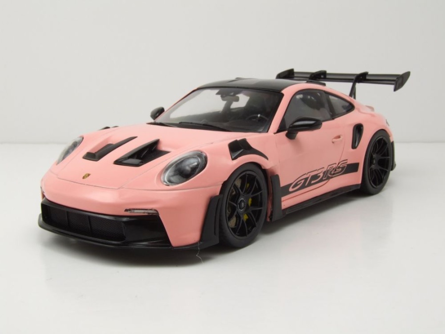 Porsche 911 GT3 RS 2024 pink Modellauto 1:18 Solido