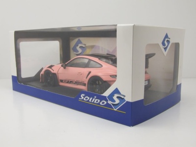 Porsche 911 GT3 RS 2024 pink Modellauto 1:18 Solido