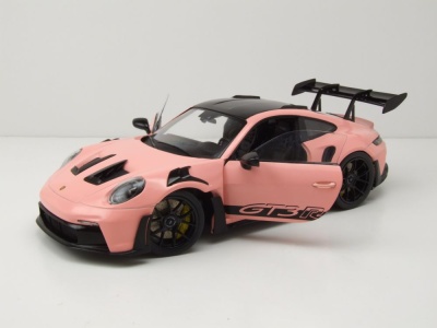 Porsche 911 GT3 RS 2024 pink Modellauto 1:18 Solido