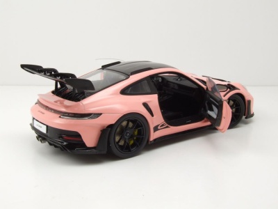 Porsche 911 GT3 RS 2024 pink Modellauto 1:18 Solido